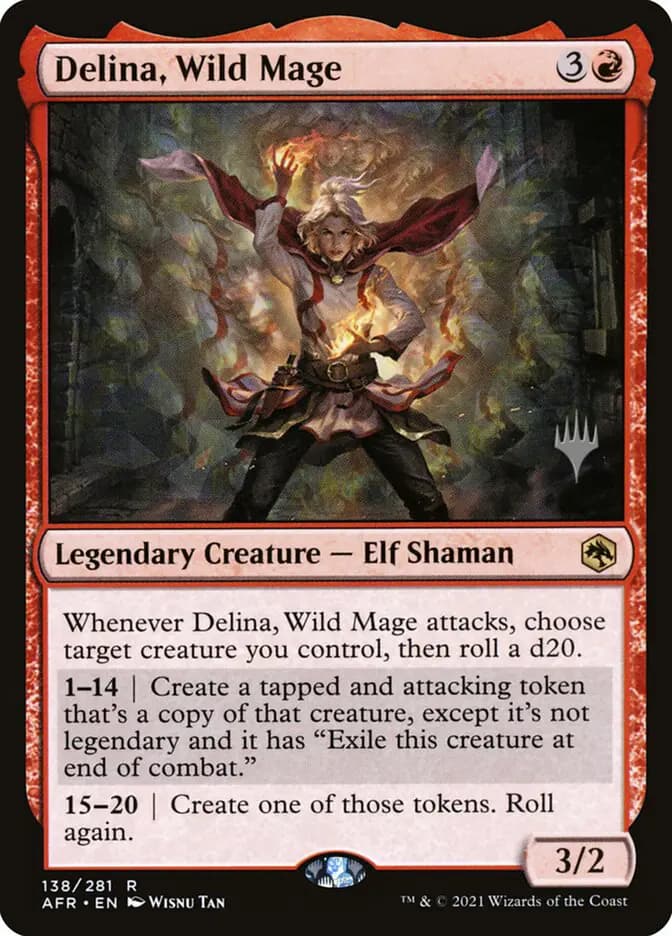 Card image of Delina, Wild Mage