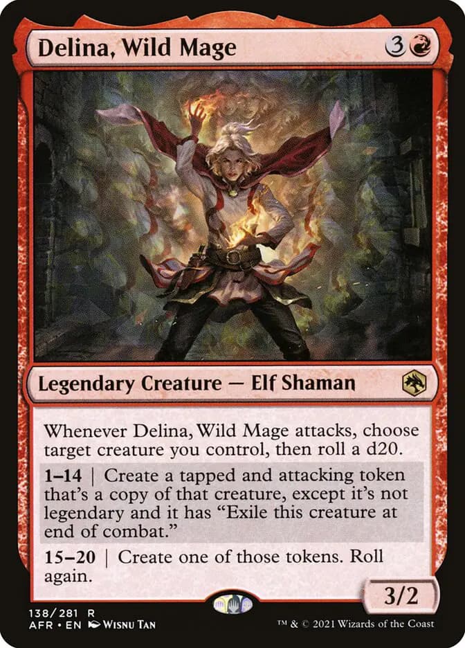Card image of Delina, Wild Mage