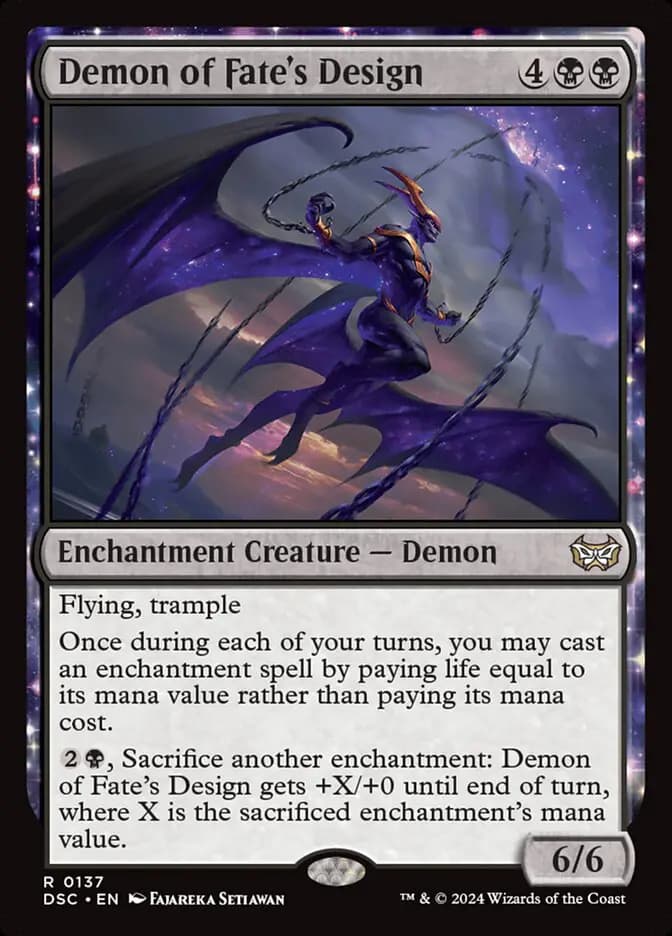 Card image of Demon of Fate's Design