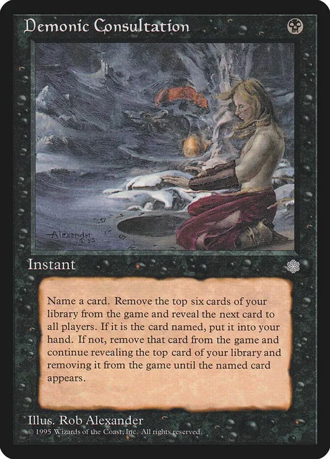 Card image of Demonic Consultation
