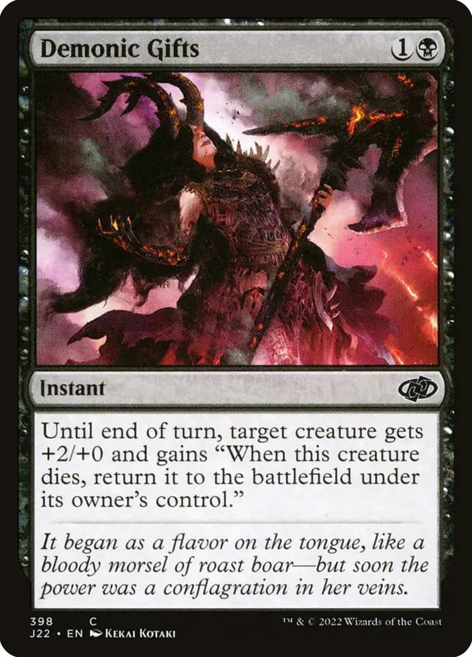 Card image of Demonic Gifts