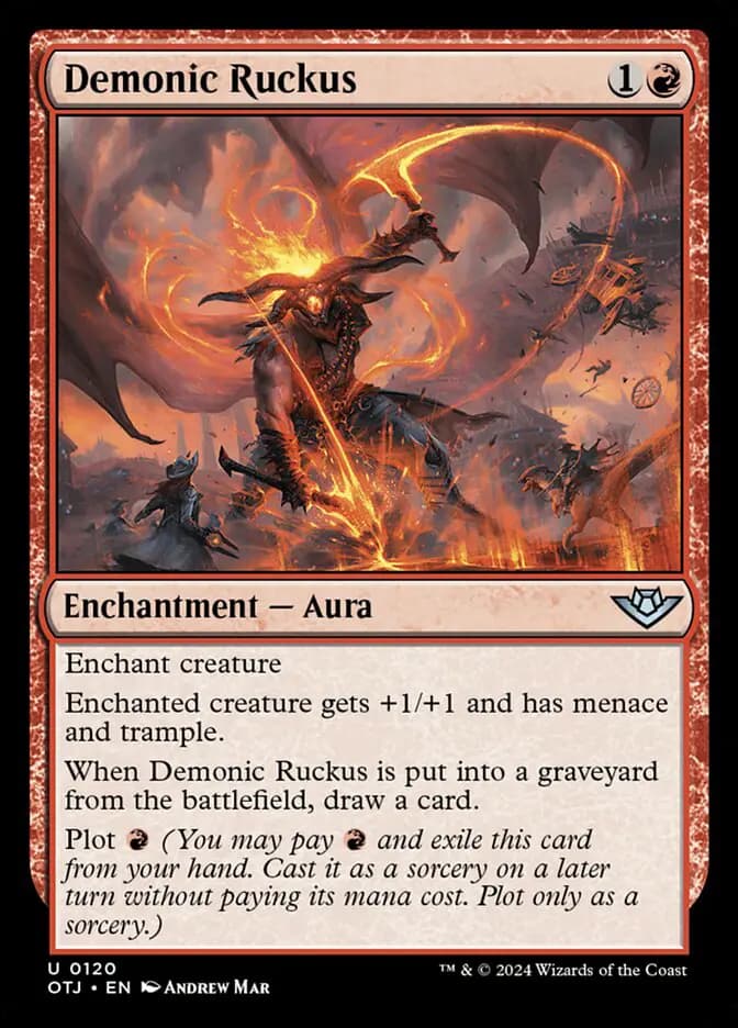 Card image of Demonic Ruckus