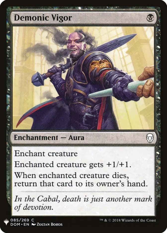 Card image of Demonic Vigor