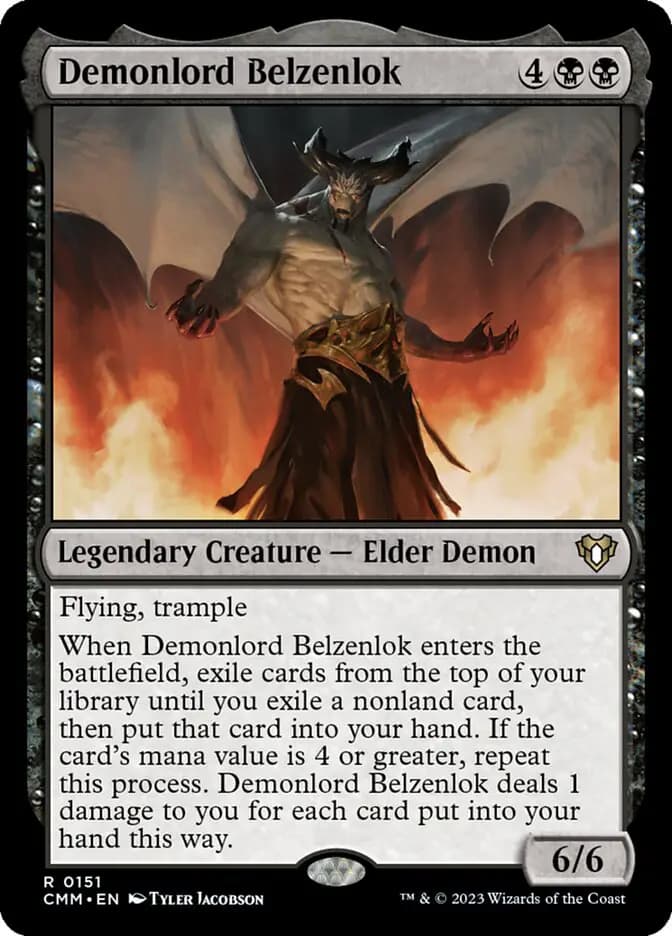 Card image of Demonlord Belzenlok
