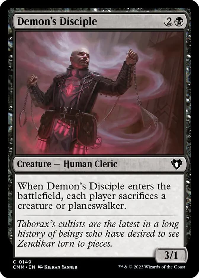 Card image of Demon's Disciple