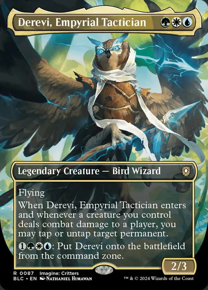 Card image of Derevi, Empyrial Tactician