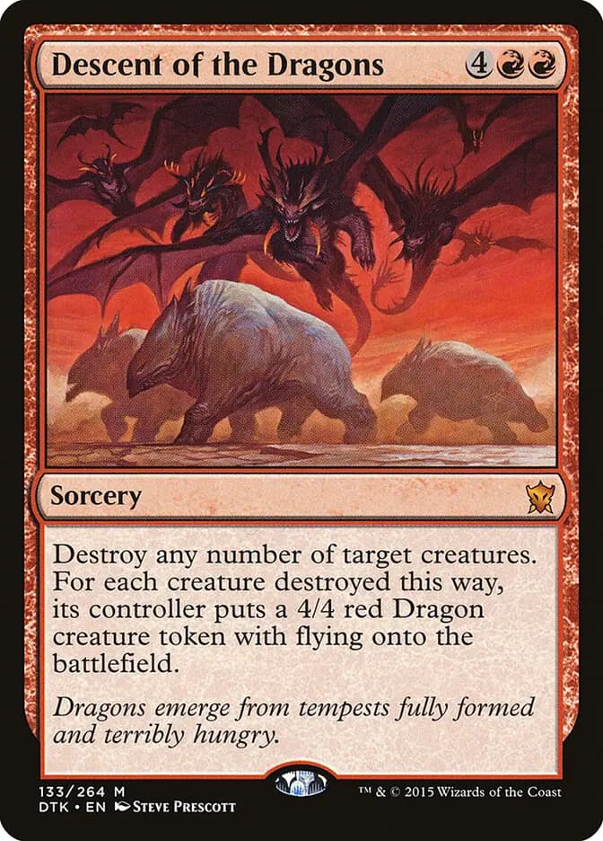 Card image of Descent of the Dragons