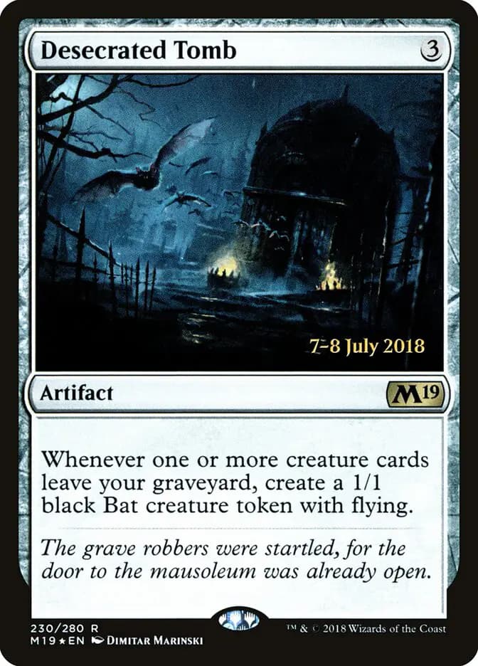 Card image of Desecrated Tomb