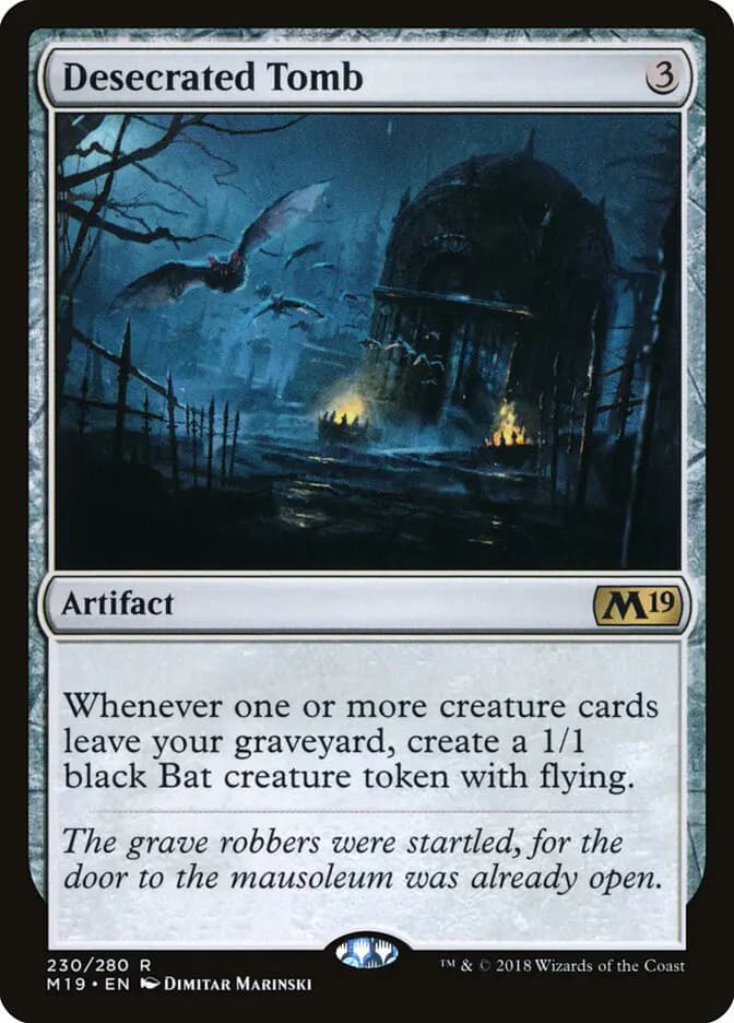 Card image of Desecrated Tomb