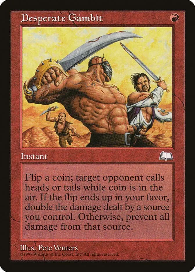 Card image of Desperate Gambit