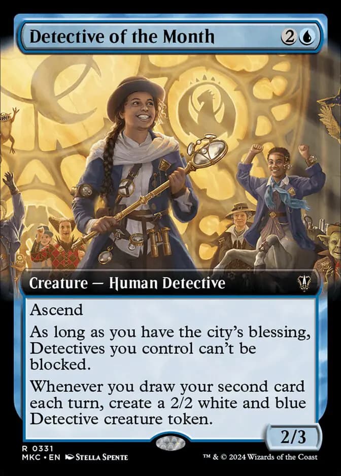 Card image of Detective of the Month