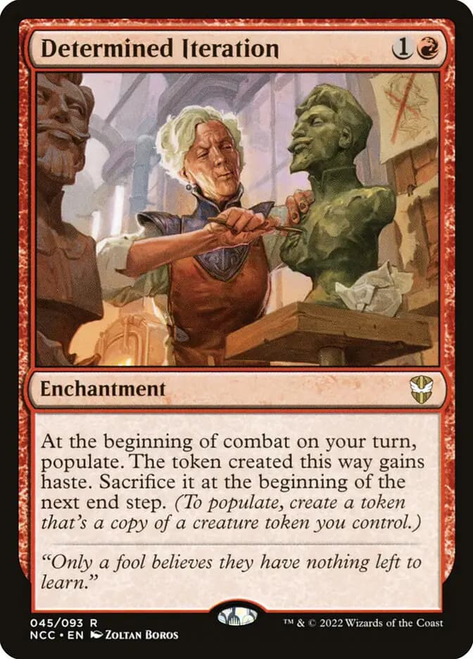 Card image of Determined Iteration