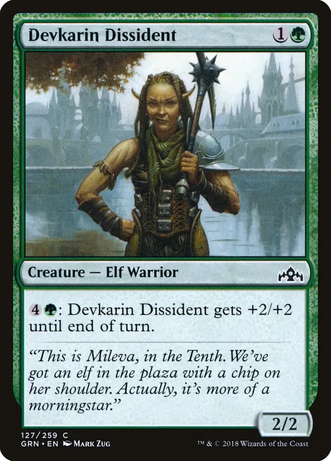 Card image of Devkarin Dissident