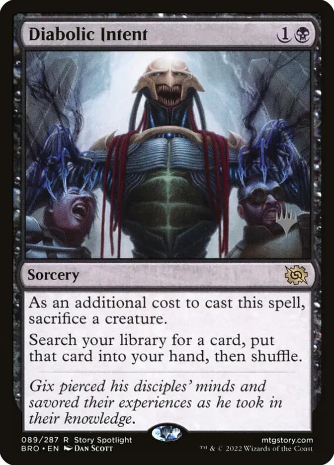 Card image of Diabolic Intent