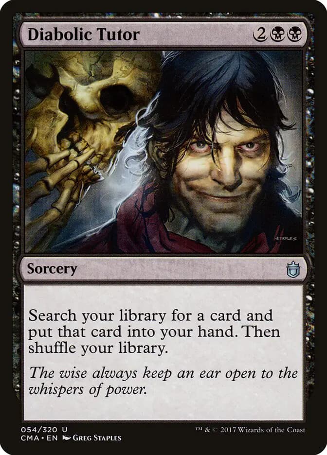 Card image of Diabolic Tutor