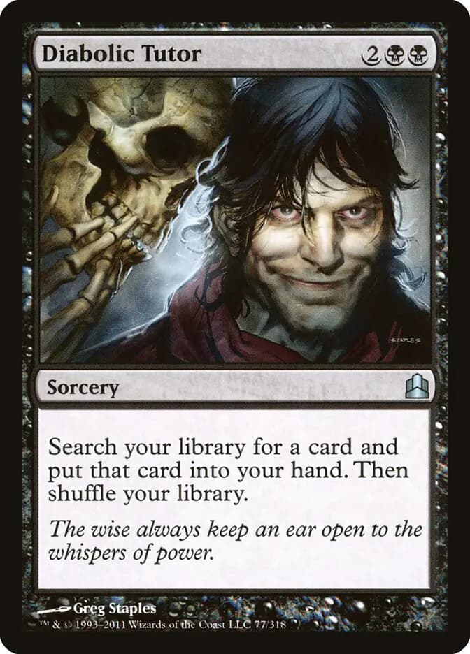 Card image of Diabolic Tutor