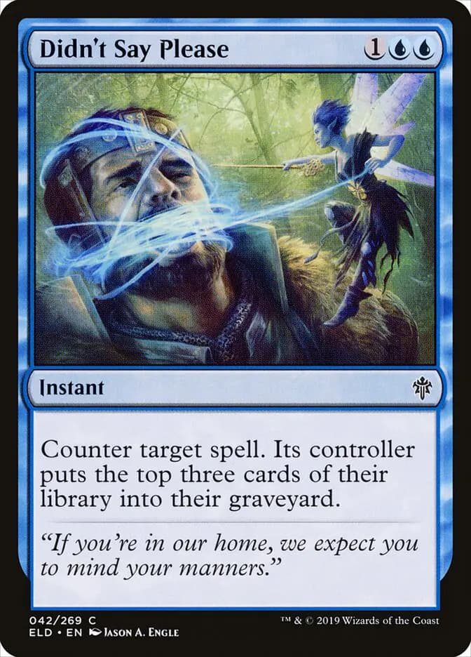 Card image of Didn't Say Please