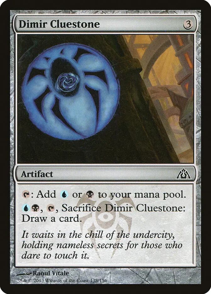 Card image of Dimir Cluestone