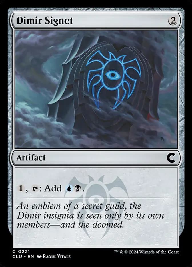 Card image of Dimir Signet