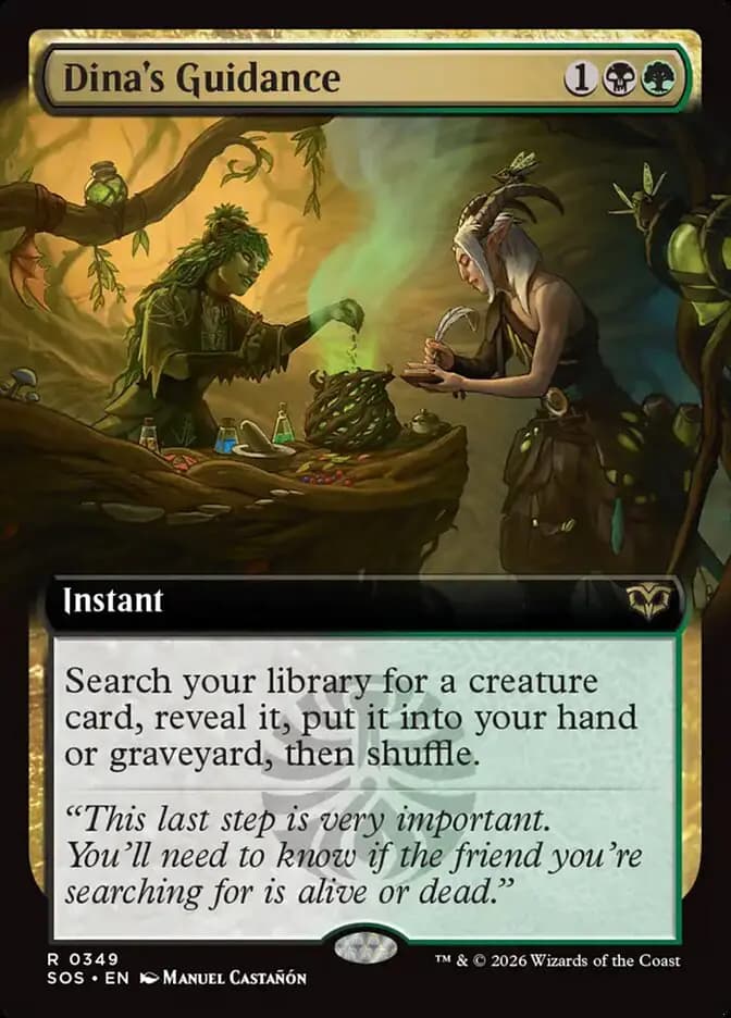 Card image of Dina's Guidance