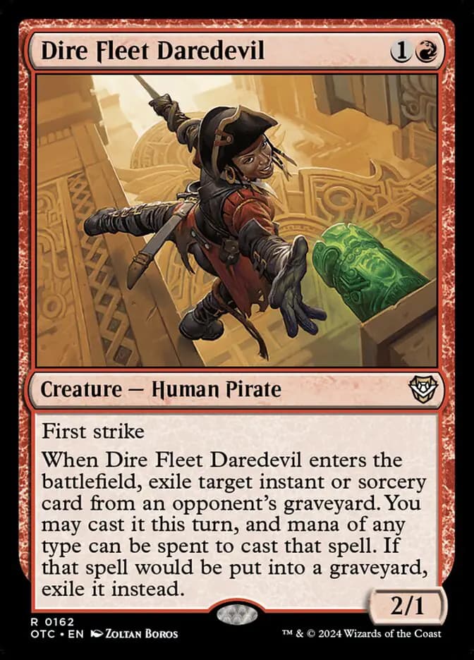 Card image of Dire Fleet Daredevil