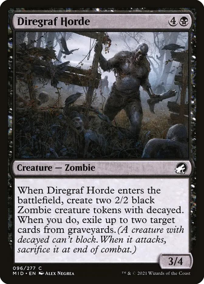 Card image of Diregraf Horde