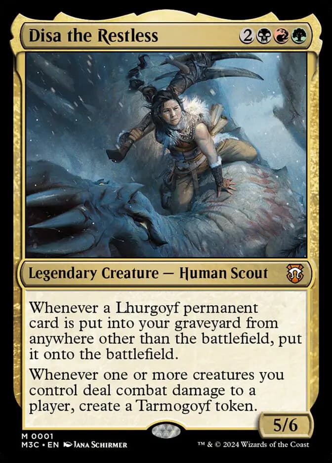 Card image of Disa the Restless