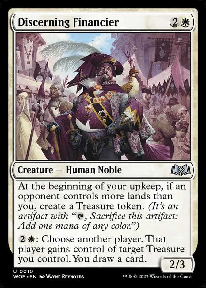 Card image of Discerning Financier