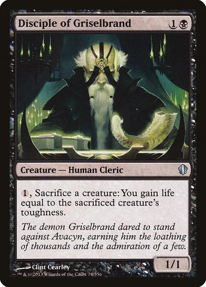 Card image of Disciple of Griselbrand