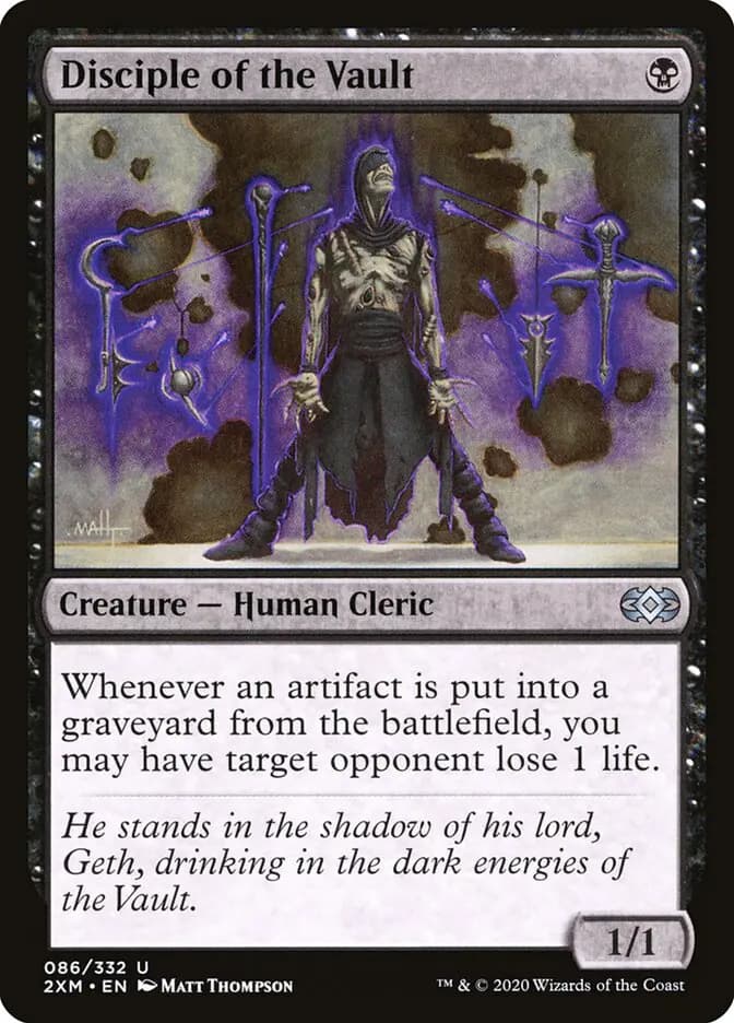 Card image of Disciple of the Vault