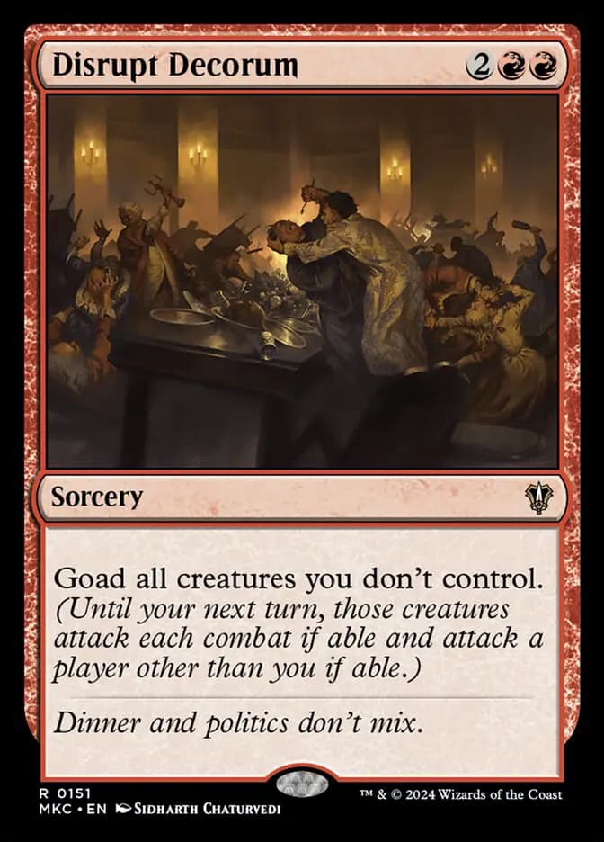 Card image of Disrupt Decorum
