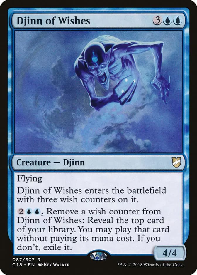 Card image of Djinn of Wishes