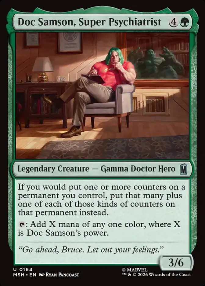 Card image of Doc Samson, Super Psychiatrist