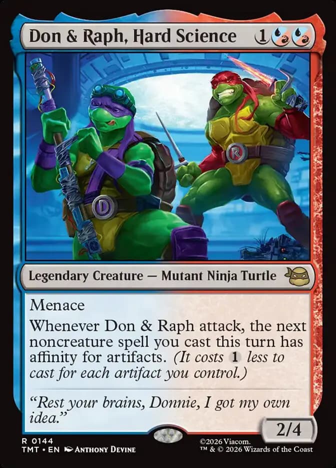 Card image of Don & Raph, Hard Science