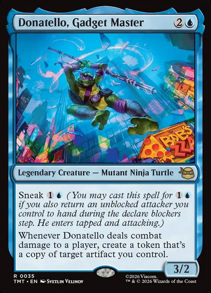 Card image of Donatello, Gadget Master