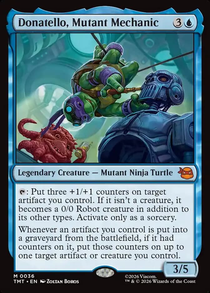 Card image of Donatello, Mutant Mechanic