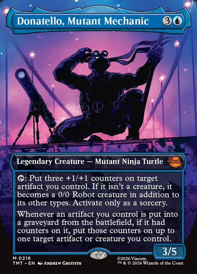 Card image of Donatello, Mutant Mechanic