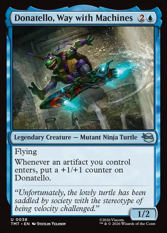 Card image of Donatello, Way with Machines