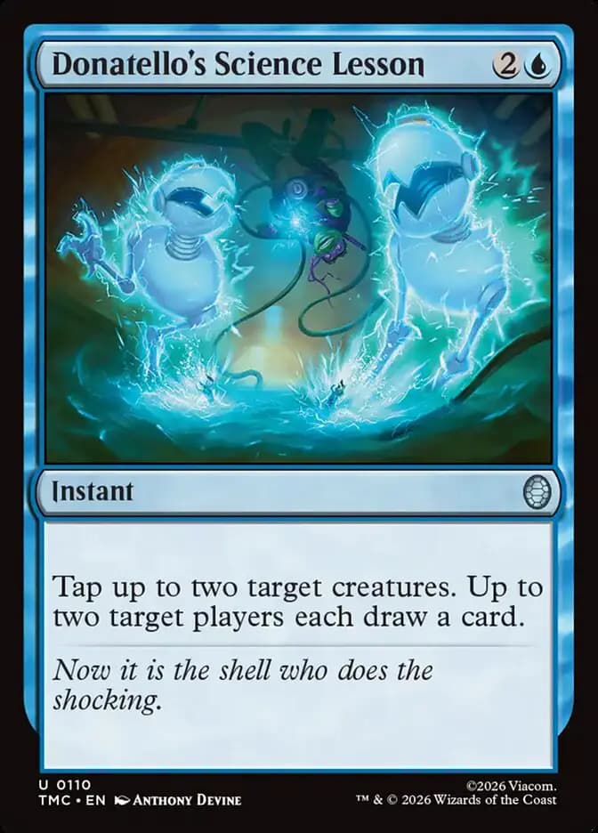Card image of Donatello's Science Lesson