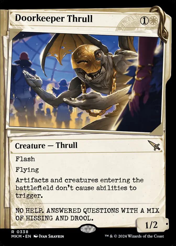 Card image of Doorkeeper Thrull
