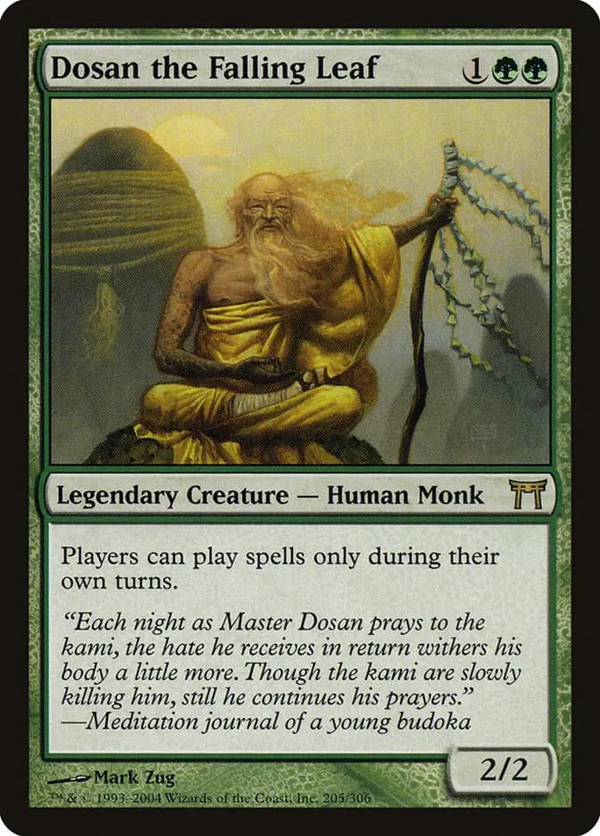 Card image of Dosan the Falling Leaf