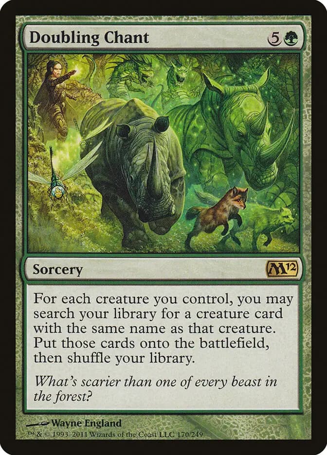 Card image of Doubling Chant