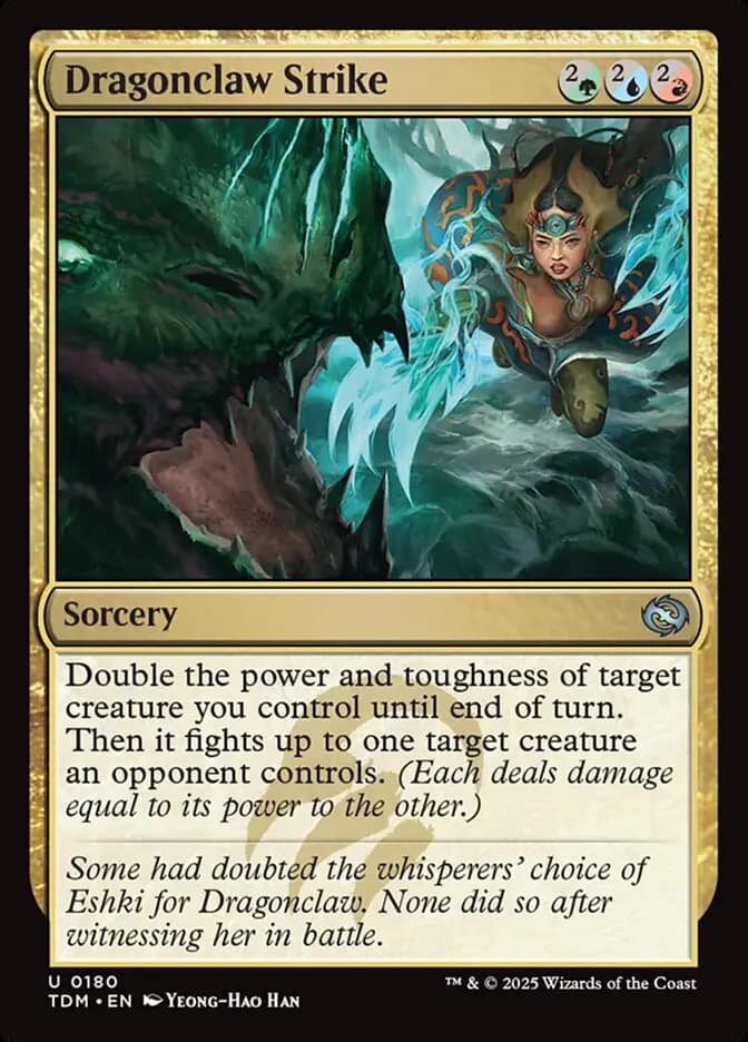 Card image of Dragonclaw Strike