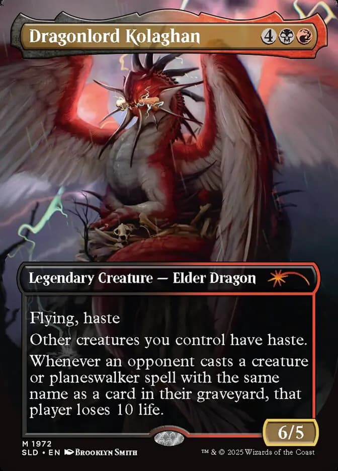 Card image of Dragonlord Kolaghan / Dragonlord Kolaghan