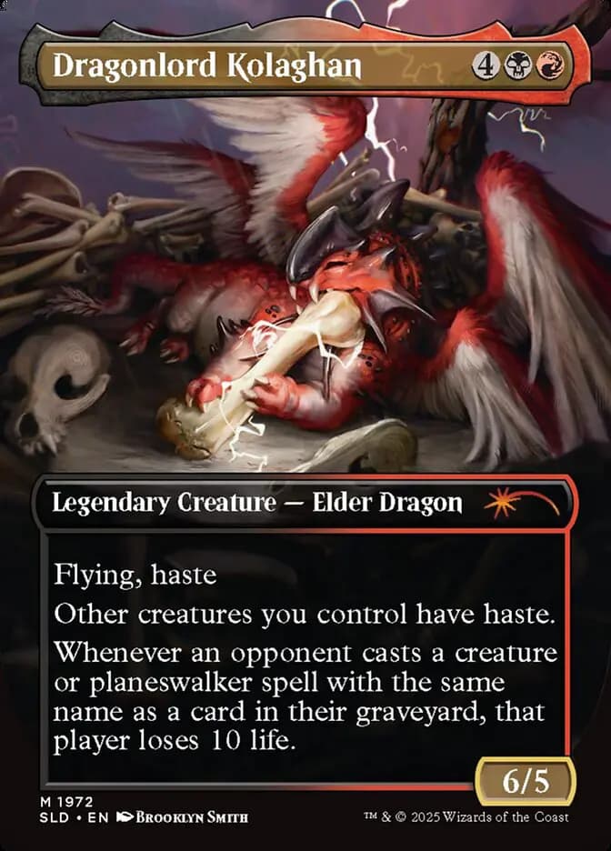 Card image of Dragonlord Kolaghan / Dragonlord Kolaghan