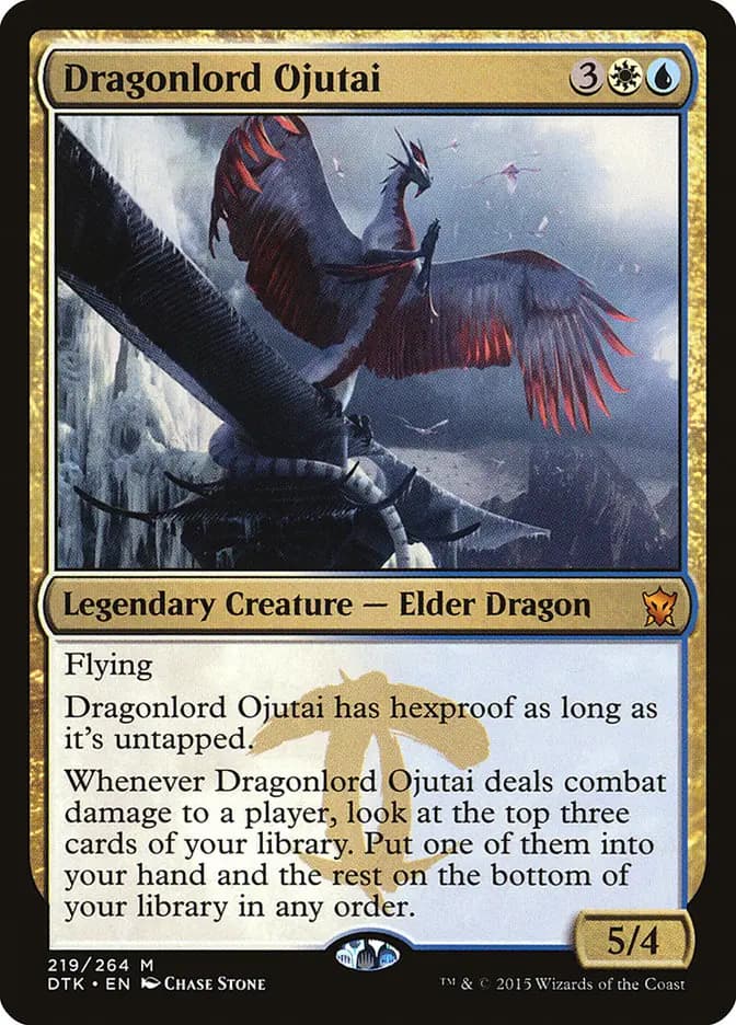 Card image of Dragonlord Ojutai