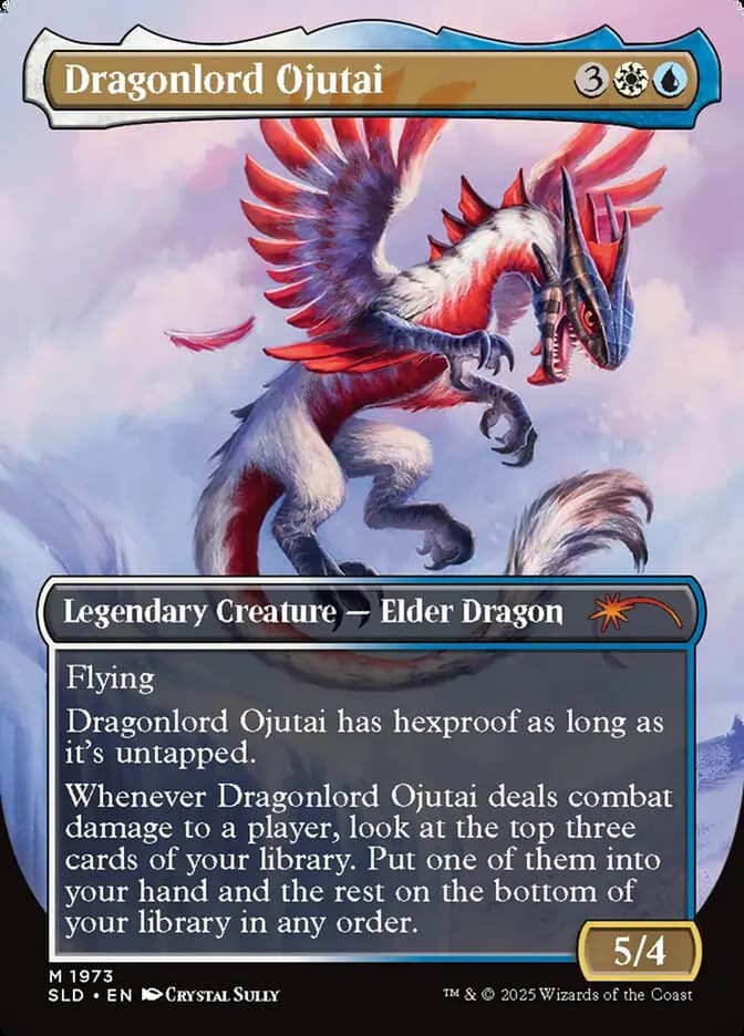 Card image of Dragonlord Ojutai / Dragonlord Ojutai