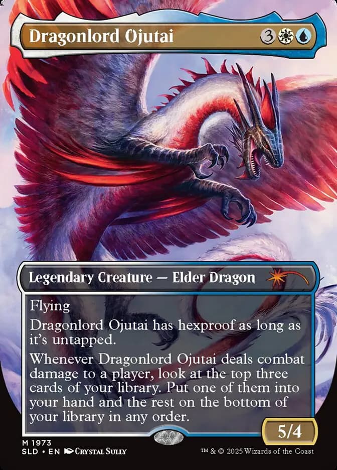 Card image of Dragonlord Ojutai / Dragonlord Ojutai