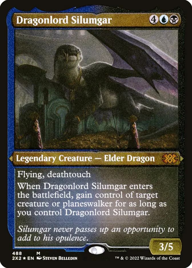 Card image of Dragonlord Silumgar