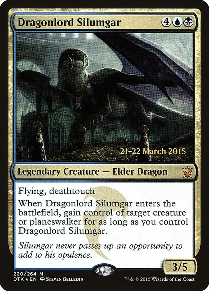 Card image of Dragonlord Silumgar
